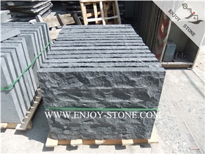 G684 Black Pearl Basalt,Fuding Black,Natural Split Surface Tiles&Slabs for Wall Covering,Flooring,Outdoor/Exterior Decoration