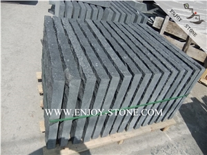 G684 Black Pearl Basalt,Fuding Black,Natural Split Surface Tiles&Slabs for Wall Covering,Flooring,Outdoor/Exterior Decoration
