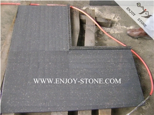 G684 Rebated Bullnose Edging Swimming Pool Coping Tiles,G684 Black Pearl Pool Pavers,Swimming Pool Decks