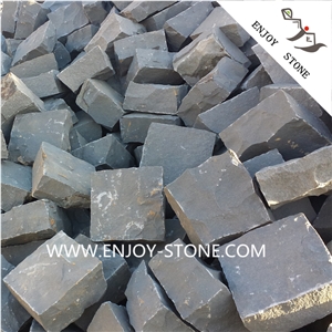 G685 Zhangpu Black Basalt Cobble Stone,Zhangpu Black Basalt Cobblestone,Cubestone for Patio, G685 Black Basalt, Garden Stepping,Paving Stone Basalt