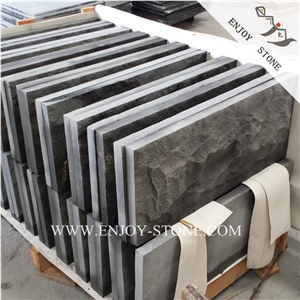 Grey Basalt,Basaltina,Basaltohainan Grey,Hainan Grey Basalt Mushroomtiles,Hand Cut Walling,Split Flooring,Light Grey Natural Basalt,Andesite Wall Tiles ,Slabs,Covering,Blue Stone