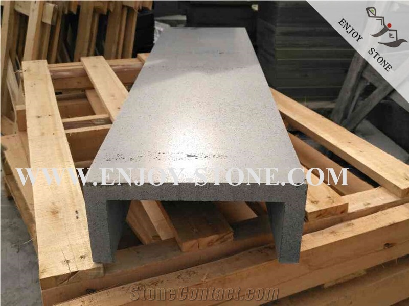 Grey Basalt Pool Coping Tiles, Bluestone Coping Tiles, Basalt with Catpaws, Honeycomb, Micro Hole Basalt, Andesite Pool Tiles, Lavastone Coping Tiles, Honed, Filled, Cut to Size