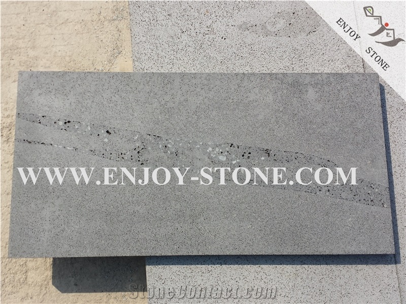 Grey Basalt Tiles, Bluestone Tiles, Basalt with Catpaws, Honeycomb Surface, Micro Hole Basalt, Andesite Tiles, Lavastone Tiles, Sawn Cut, Machine Cut, Cut to Size