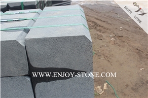 Hainan Black Basalt Kerbstone,Hn Black Basalto Curbs,Road Side Stone,Curbstone in Machine Cut/Sawn Cut for Road, Bevel Edge Curbs