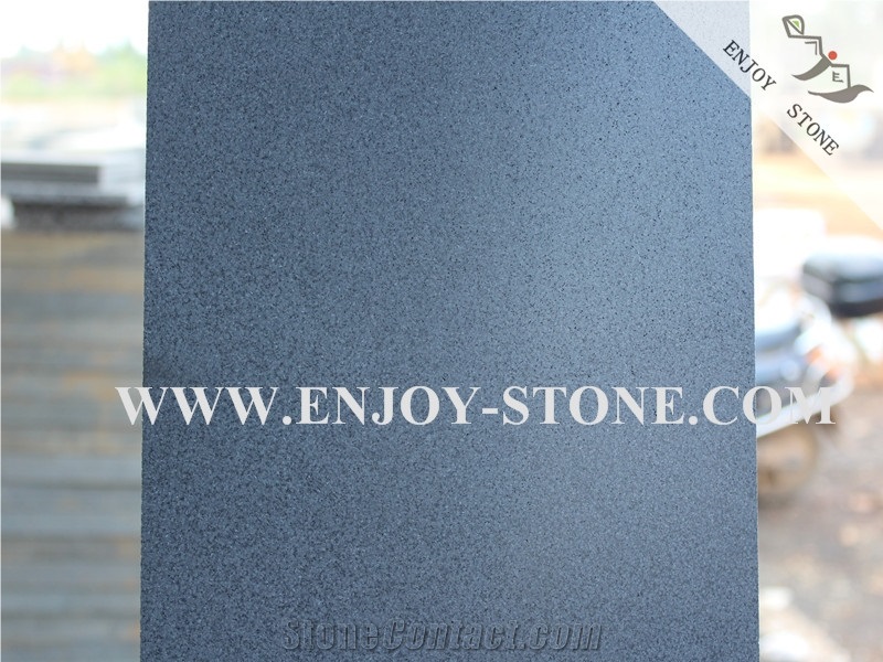 Hainan Black, Black Basalt Tiles, Bluestone Tiles, Basalt with Catpaws, Honeycomb, Micro Hole Basalt, Andesite Tiles, Lavastone Tiles, Honed, Filled, Cut to Size