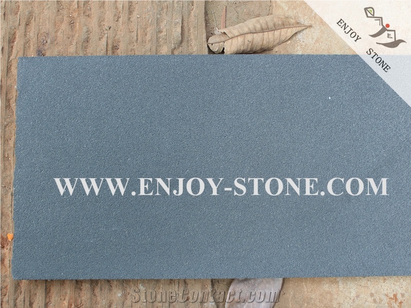 Hainan Black, Black Basalt Tiles, Bluestone Tiles, Basalt with Catpaws, Honeycomb, Micro Hole Basalt, Andesite Tiles, Lavastone Tiles, Sandblasted, Cut to Size