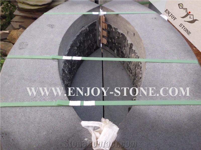 Hainan Black, Kerbstone, Side Stone, Road Stone, Black Basalt, Bluestone, Basalt with Catpaws, Honeycomb, Micro Hole Basalt, Andesite, Lavastone, Sawn Cut, Machine Cut
