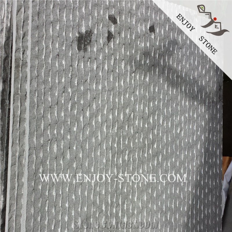 Hainan Grey Basalt Half Planed Tiles, Hainan Grey Basalt Tiles, Basaltina Cladding, Basalto Wall Tiles, Inca Grey Half Planed Walling Cladding Tiles
