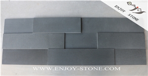 Hainan Grey Basalt Stone Wall Cladding,Basalt Stacked Stone Panel,Culture Stone,Ledge Stone