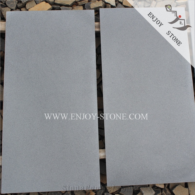 Honed / Filled China Basalt,Hainan Grey Basalt,Basaltina,Basalto,Walling,Flooring,Cladding Slabs & Tiles