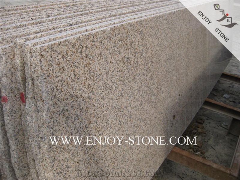 Honed G682 Slabs Golden Yellow,Golden Rust, Rustic Yellow , Golden Granite,Yellow Granite,Honed Tile/Cut to Size, Slabs/Flooring/Walling/Pavers/Granite