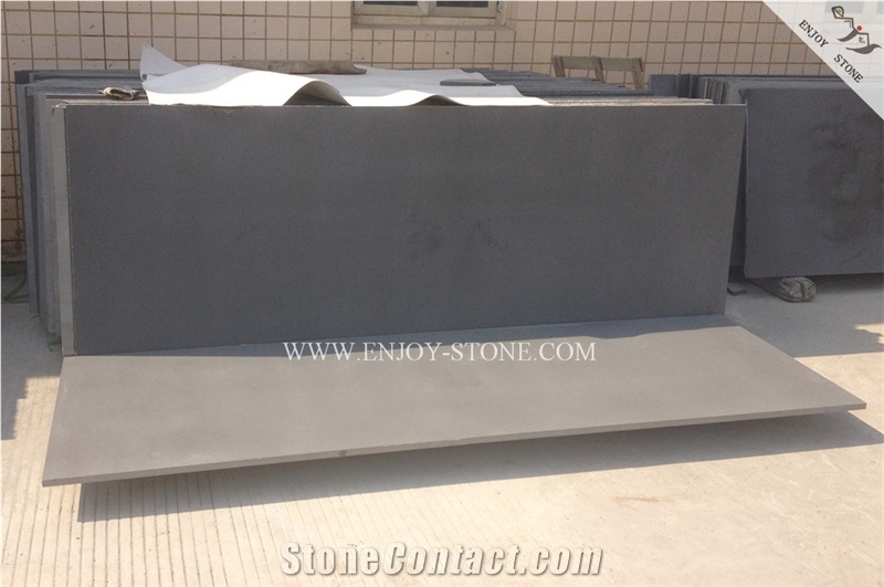 Honed Hainan Grey Basalt Slab,Basalto,Basaltina,Andesite Stone,Lava Stone Slab for Walling,Flooring,Cladding