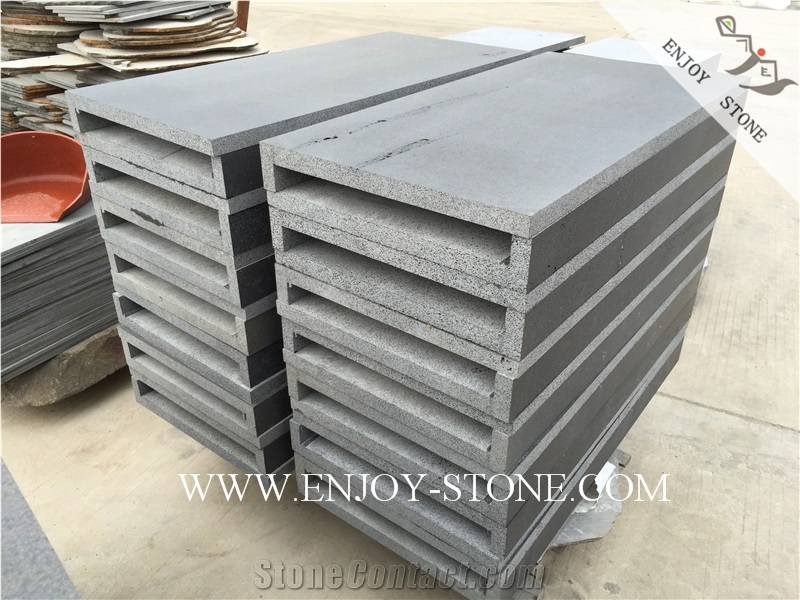 Honed Rebated Zhangpu Bluestone,Zp Bluestone,Bluestone with Cat Paw,Honed Rebated Cut Strip/Tiles/Cut to Size/Slabs/Flooring/Walling/Pavers