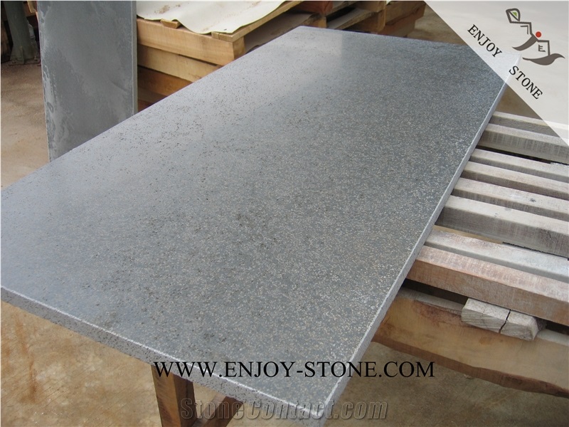 Honed Zhangpu Bluestone,Zp Bluestone,Bluestone with Cat Paw,Honed Strip/Tiles/Cut to Size/Slabs/Flooring/Walling/Pavers