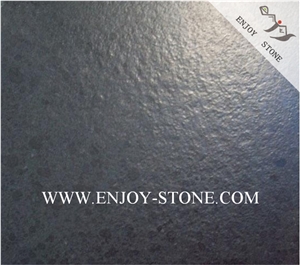 Leathered Tile G684 Fuding Black, Black Basalt, Black Pearl Basalt, Black Basalt, Leathered Tile/Cut to Size,Leather Slabs/Flooring/Walling/Pavers