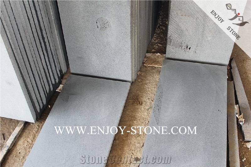 Machine Cut Hainan Bluestone with Cats Paws Tiles&Slabs,China Hn Dark Bluestone with Honeycombs,Lava Stone Floor Tiles,Sawn Cut Lava Stone Slabs