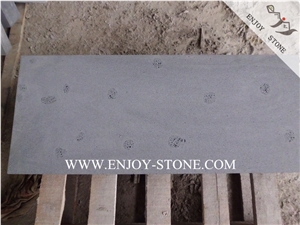 Machine Cut Hainan Bluestone with Cats Paws Tiles&Slabs,China Hn Dark Bluestone with Honeycombs,Lava Stone Floor Tiles,Sawn Cut Lava Stone Slabs