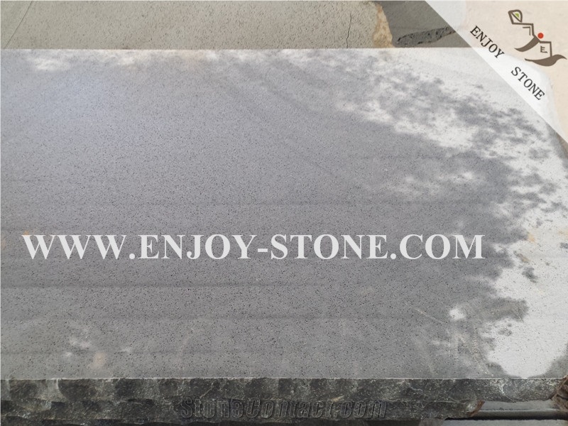 Machine Cut Zhangpu Bluestone or Basalt , Andesite with Catpaws or Honeycomb Slabs