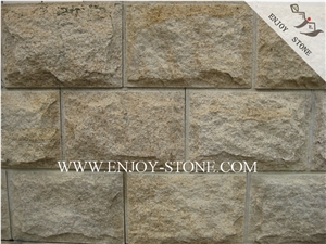 Mushroom/Natural Split Tiles G682 Golden Yellow,Golden Rust, Rustic Yellow , Golden Granite,Yellow Granite,Mushroom/Natural Split Tile/Cut to Size, Slabs/Flooring/Walling/Pavers/Granite