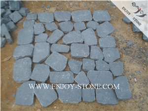 Natural Split Crazy Paver G612 Olive Green,Zhangpu Green, Green Granite, Natural Split Crazy Paver Tiles/Cut to Size/Flooring/Walling/Pavers/Granite