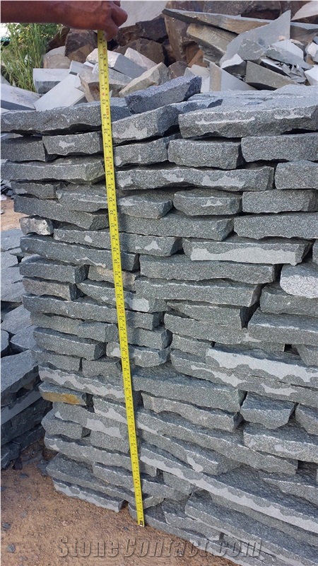 Natural Split Crazy Paver G612 Olive Green,Zhangpu Green, Green Granite, Natural Split Crazy Paver Tiles/Cut to Size/Flooring/Walling/Pavers/Granite