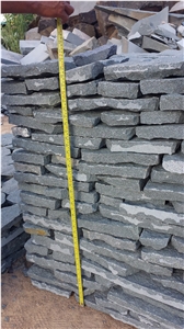 Natural Split Crazy Paver G612 Olive Green,Zhangpu Green, Green Granite, Natural Split Crazy Paver Tiles/Cut to Size/Flooring/Walling/Pavers/Granite