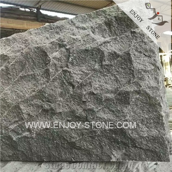 Natural Split G684 Black Basalt,Curbstone,Landscaping and Garder Stone