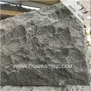 Natural Split G684 Black Basalt,Curbstone,Landscaping and Garder Stone