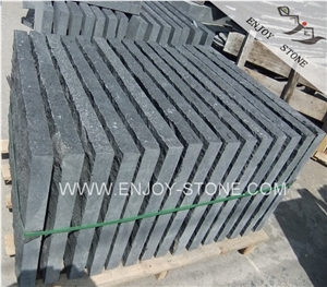 Natural Split G684 Black Basalt,Curbstone,Landscaping and Garder Stone