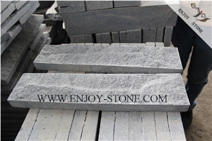 Natural Split Tiles G654 Sesame Black, Padang Grey, Sesame Grey, Sesame Gray, Sawn,Natural Split Tiles/Cut to Size/Slabs/Flooring/Walling/Pavers/Granite