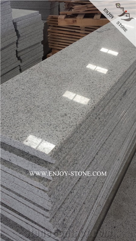 New G603 Granite Polished Steps&Risers,China Light Grey Granite Stair Threshold,Stair Treads