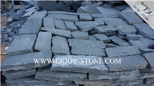 Oliver Green Granite Pavers,Crazy Paver Stone,G612 All Sides Natural Split Garden Stepping Pavements,Driveway/Walkway Paving Stone