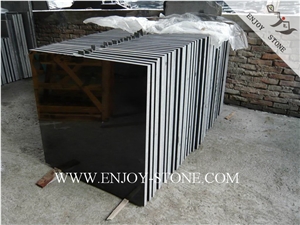 Polished Tile G684 Fuding Black, Black Basalt, Black Pearl Basalt, Black Basalt, Polished Tile/Cut to Size,Polished Slabs/Flooring/Walling/Pavers