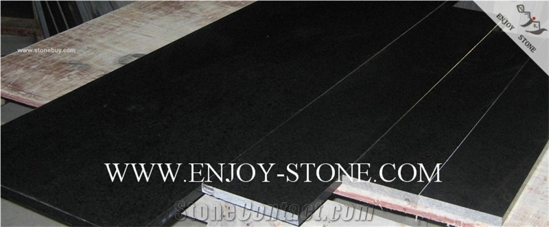 Polished Tile G684 Fuding Black, Black Basalt, Black Pearl Basalt, Black Basalt, Polished Tile/Cut to Size,Polished Slabs/Flooring/Walling/Pavers