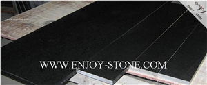 Polished Tile G684 Fuding Black, Black Basalt, Black Pearl Basalt, Black Basalt, Polished Tile/Cut to Size,Polished Slabs/Flooring/Walling/Pavers