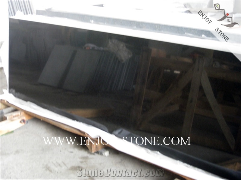 Polished Tile G684 Fuding Black, Black Basalt, Black Pearl Basalt, Black Basalt, Polished Tile/Cut to Size,Polished Slabs/Flooring/Walling/Pavers