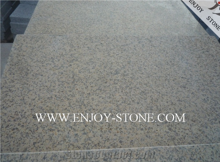 Polished Tiles G682 Golden Yellow,Golden Rust, Rustic Yellow , Golden Granite,Yellow Granite,Polished Tile/Cut To Size, Slabs/Flooring/Walling/Pavers/Granite