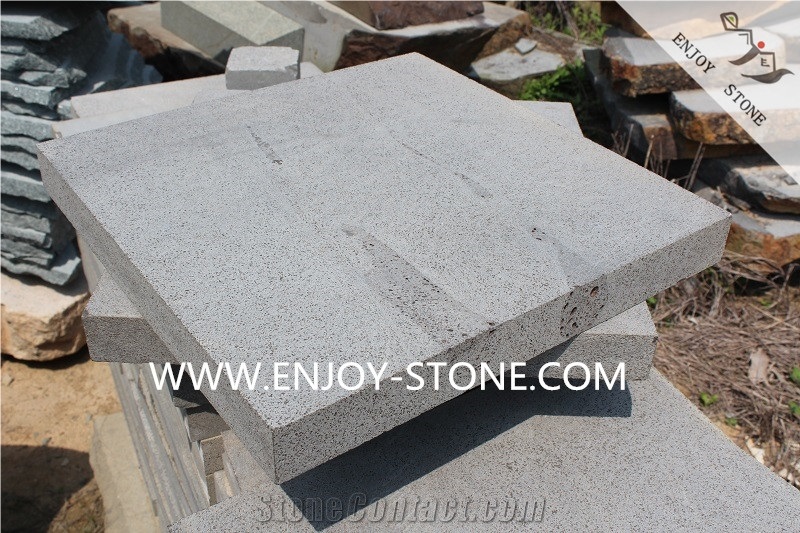 Sawn Cut/Machine Cut Grey Bluestone,Cut to Size Basaltina/Andesite Tiles&Slabs,Walling&Flooring