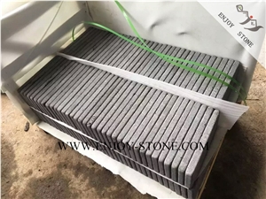 Sawn Cut/Machine Cut&Tumbled Hainan Black Bluestone Cobble Stone,Cube Stone,Driveway Paving,Walkway Pavers,Courtyard Road Pavers