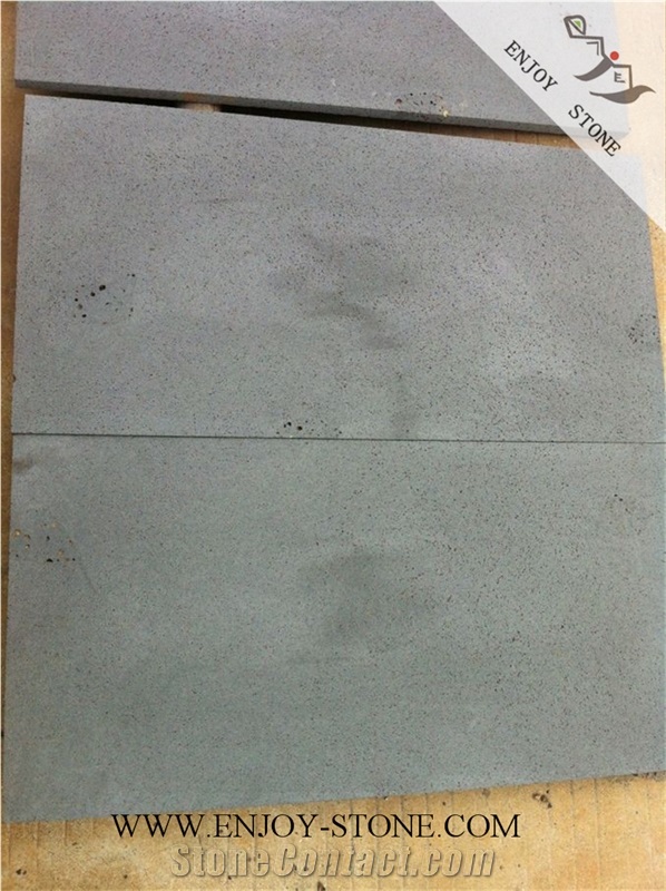 Sawn Zhangpu Bluestone,Zp Bluestone,Bluestone with Cat Paw,Honed Strip/Tiles/Cut to Size/Slabs/Flooring/Walling/Pavers