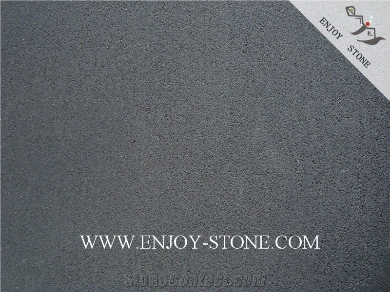 Water-Jet Hainan Black Basalt,Black Basalt,Hn Basalt,Water-Jet Slabs Basalt Strip/Tiles/Cut to Size/Slabs/Flooring/Walling/Pavers