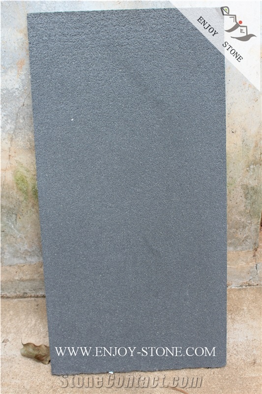 Water-Jet Hainan Black Basalt,Black Basalt,Hn Basalt,Water-Jet Slabs Basalt Strip/Tiles/Cut to Size/Slabs/Flooring/Walling/Pavers