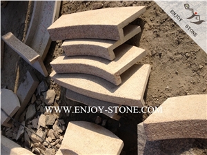 Yellow Rusty G682 Square Rabated Edging Grantie Swimming Pool Coping,Pool Terraces,Flamed Finish Yellow Granite Swimming Pool Coping