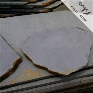 Zhangpu Andesite Basalt,Machine Cut Black Basalt,Random Andesite Sawn Flagstone Driveway,Garden Landscaping Paving Stone