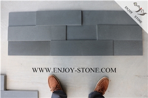 Zhangpu Grey Basalt/Basaltina/Basalto Honed Cultured Stone,Wall Cladding,Stacked Stone Veneer,Ledge Tiles