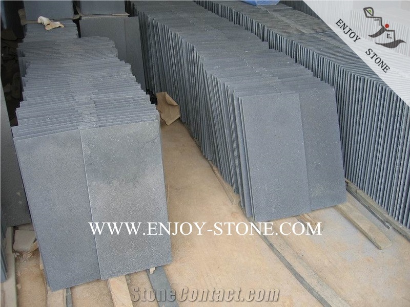 Zhangpu Grey Basalt Honed Surface with Honeycombs,Chinese Basalt with Cats Paws,Bluestone Floor Tiles,Bluestone Wall Tiles,Bluestone Big Slabs