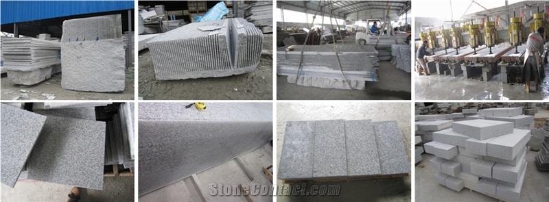 G603 Slabs & Tiles, Sesame White Granite Slabs & Tiles