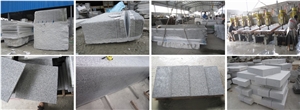 G603 Slabs & Tiles, Sesame White Granite Slabs & Tiles