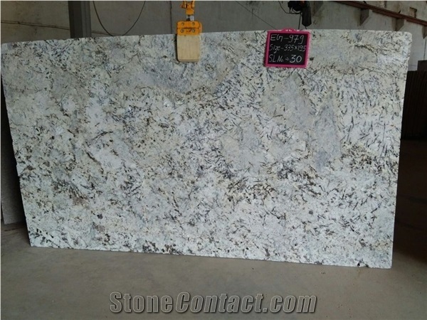 India Alaska White Granite Slabs