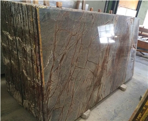 Rain-Forest Brown Marble